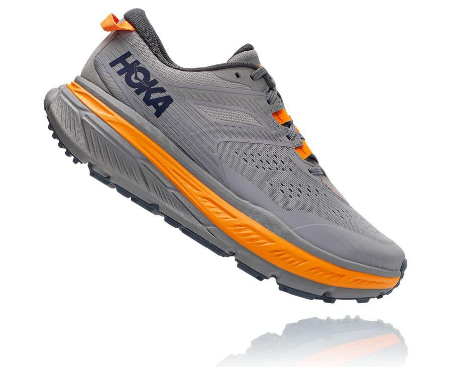 Hoka One One Trail Schoenen Heren - Stinson Atr 6 - Grijs - ES9205481